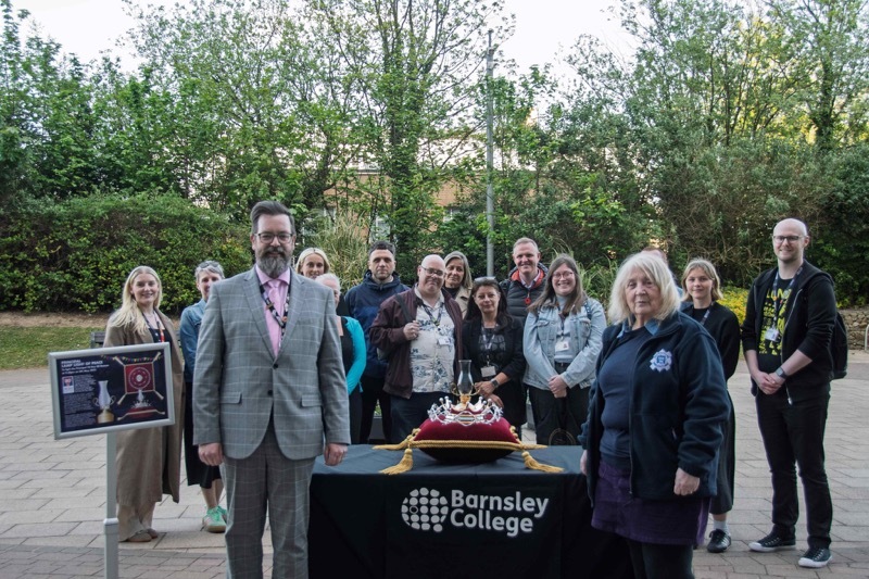 Other image for College boss’s pride at hosting Lamp Light of Peace